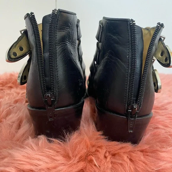 TOGA PULLA Archive Western Buckle Boots sz 7 - Picture 6 of 7